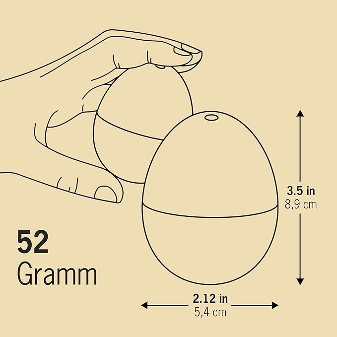 Pop Art BeepEgg ā Egg Timer for Boiling Eggs ā Musical Egg Cooker for Soft, Medium, Hard Boiled Eggs ā Food Safe ā Singing Floating Egg Timer ā Egg Cooker for 3 Levels of Doneness - Brainstream