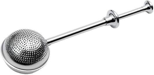 Silver 304 Stainless Steel Flour Powder Filter Spoon, Baker Dusting Wand For Sugar Flour Spices, Flour Sugar Powder Spoon Kitchen Tools Baking Sifters Baking Tools and Accessories, Baking Sifters