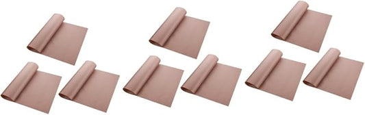Unomor 9pcs Oven Mat Liner Reusable Non-stick Baking High Temp Oven Liner Mat for Bottom Baking Paper Kitchen Accessories