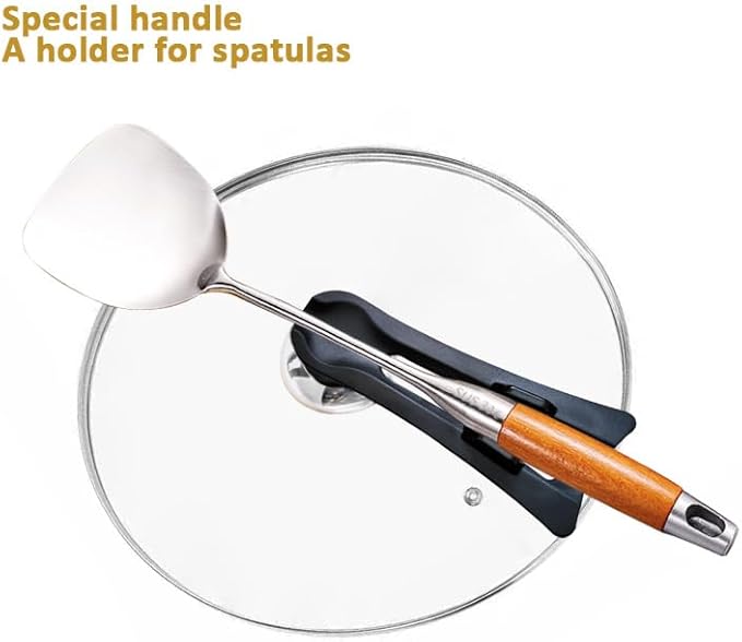 Glass Lid For Pots, Pans and Skillets, Round Tempered Clear Glass Cover Replacement with Steam Vent, Heat Resistant Handle, 11″, 12″, 12.5″, 13.5″ And 14″