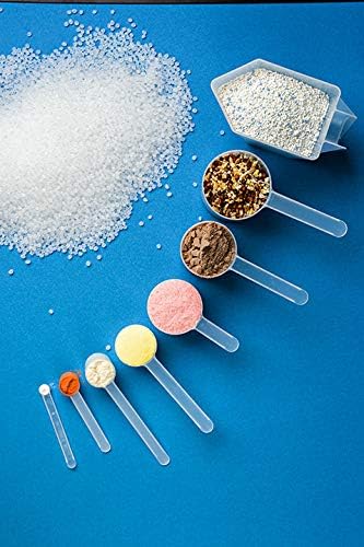 13 mL (13 CC) Long Handle Scoop for Measuring Coffee, Pet Food, Grains, Protein, Spices and Other Dry Goods (Pack of 100)