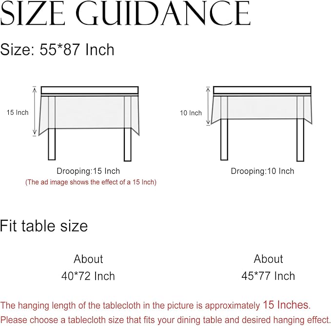 ISAENNE Designer Linen Floral Tablecloth Rectangle,Pale Yellow Elegant Farmhouse Indoor Table Cloth,Durable Decor Tablecloths for Dining Kitchen Thanksgiving Christmas,55"*87"-Chamonix A
