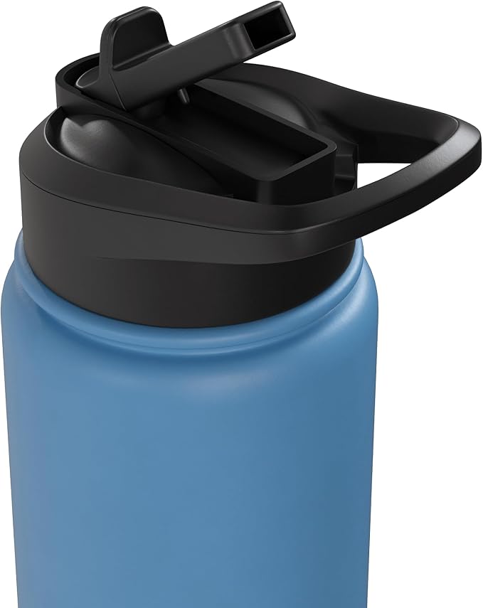Just A Dad Who Always Came Back With The Milk Raccoon Retro Stainless Steel Insulated Water Bottle