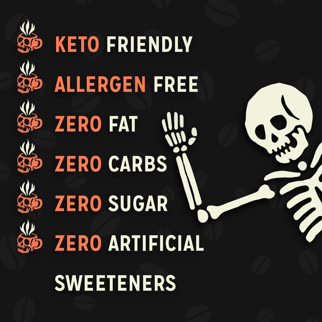 Bones Coffee Company Costa Rica Single-Origin, Cocoa, Nutty and Milk Chocolate Notes, Ground Coffee Beans, Low Acid Medium Roast Arabica Beans Flavored Coffee for Auto drip Coffee Maker, 12 oz Ground