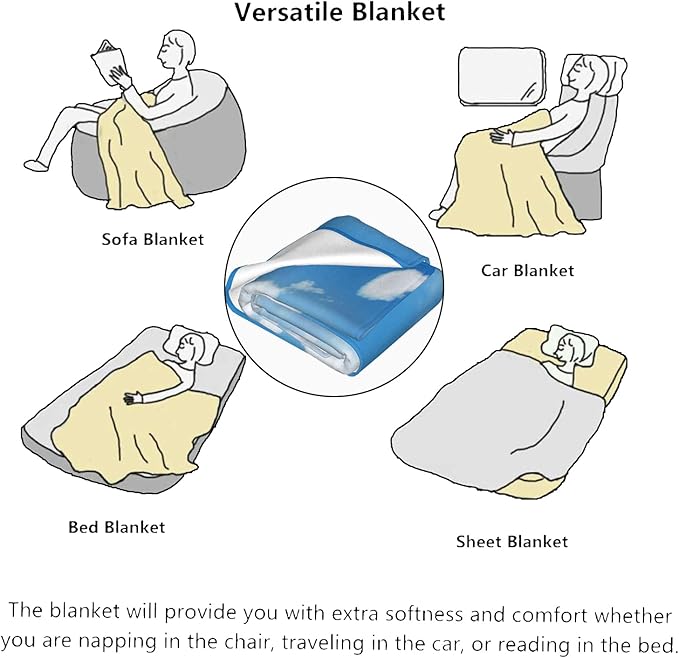 Majestic Dragon Plush Throw Blanket - Soft, Comfy, Lightweight, Warm, and Fuzzy - Ideal Gift for Men and Boys - Perfect for Couch, Bedroom, Travel, Bed - 50x40 inches