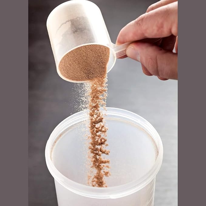 Plastic Measuring Scoop, (5 cc | 1 teaspoon | 5 mL) Long Handle Spoons for Powders, Granules, Coffee, Pet Food, Baking Supplies, Protein and Other Dry Goods, BPA Free (Set of 100)