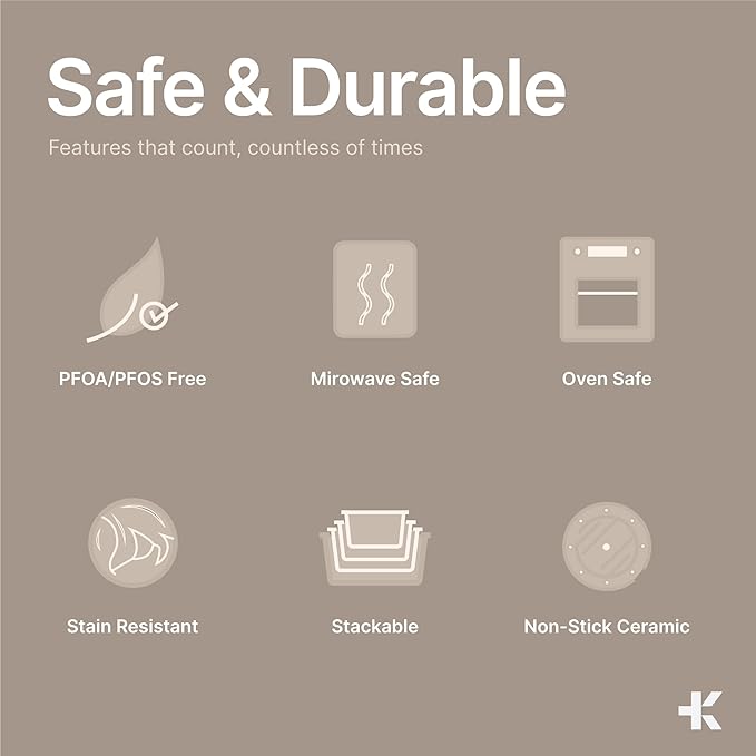 Loaf Pan Set 2-Piece - Deluxe Nonstick Carbon Steel Bakeware for Perfect Bread and Cakes – Dishwasher Safe, Premium Pans for Home Baking