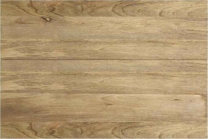 SIMPLIHOME Jager Lift Top Coffee Table - 36 inch Wide Solid Mango Wood Contemporary Modern Cocktail Table in Natural, Stylish Living Room Table with Hidden Storage, Brass Inlay, and Gold Metal Legs