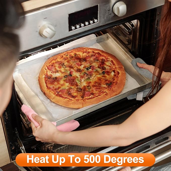 uxcell 11.8IN x 9.8FT Silicone Baking Mat Rolls, Heat Resistant Baking Mats, Non-Stick Pastry Mats, Non-Slip Countertop Mats, Refrigerator Liners White