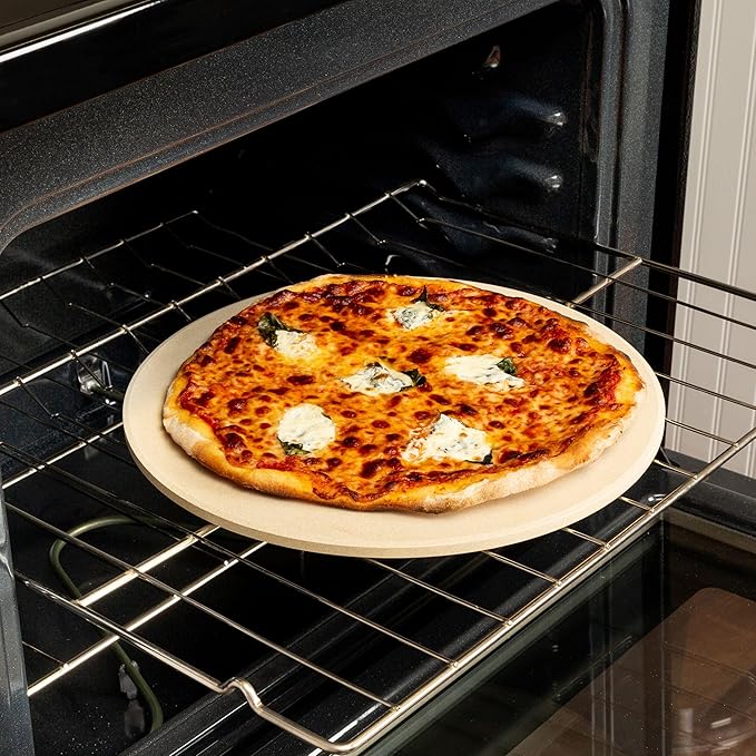 Old Stone Round Pizza Stone, 14-Inch