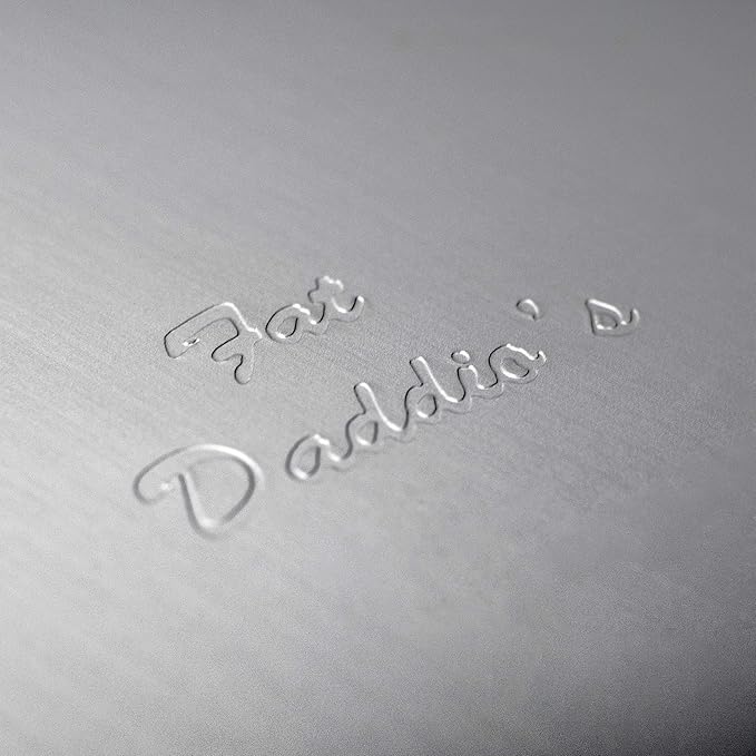 Fat Daddio's PHT-83 Anodized Aluminum Heart Cake Pan, 8 x 3 Inch